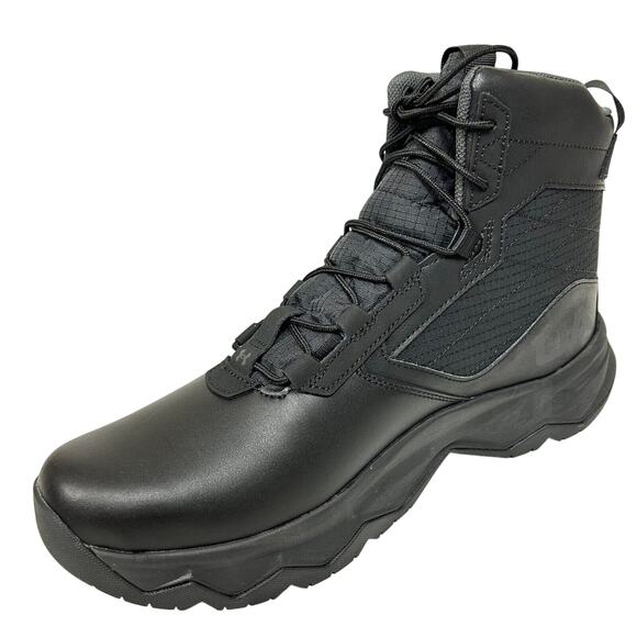 NIB Under Armour Stellar G2 6" Tactical Boots Black 3025578-001 Men's US 12 New - Picture 3 of 8